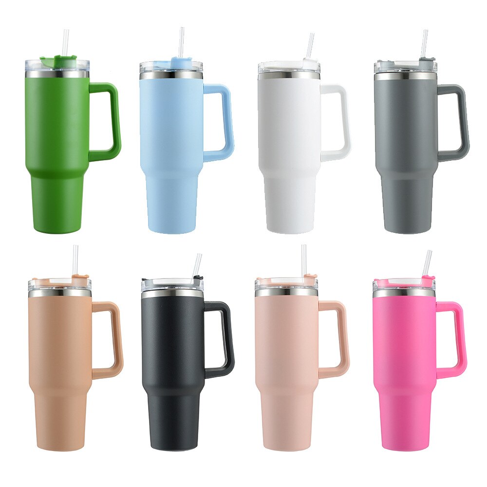 40 Oz Tumbler Straw Stainless Steel